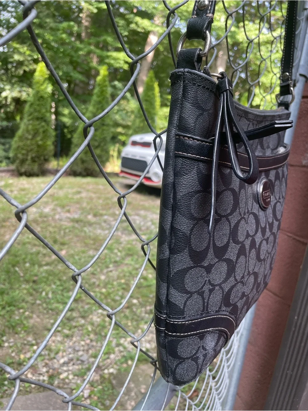 Coach Signature C Logo Crossbody Bag